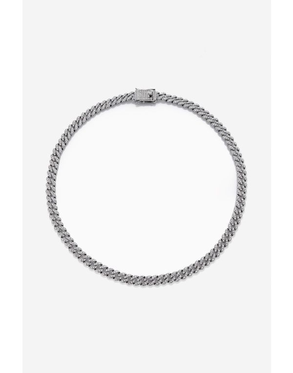 8mm Iced Out Cuban Chain Erkek Kolye KA1148GM