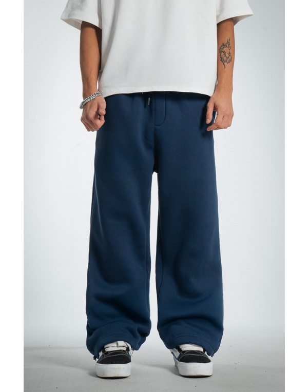 Lacivert Balon Fit Stoperli Sweatpant Erkek Eşofman Altı