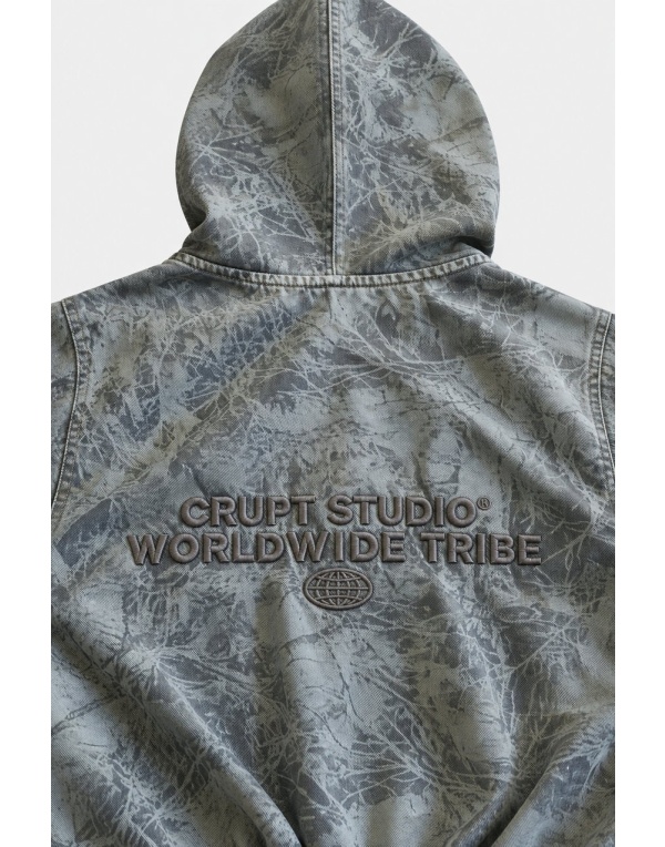 Real Tree Erkek Zip Hoodie Ceket