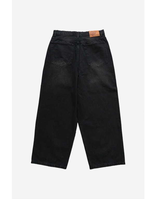 Crupt Red Chaos Script Barrel Jean Erkek Pantolon