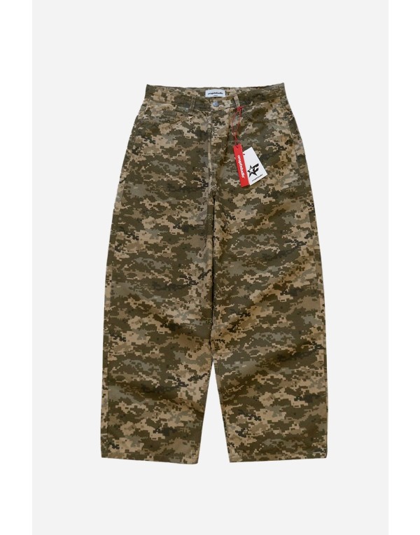 Battle Mode Kamuflaj Super Baggy Erkek Pantolon