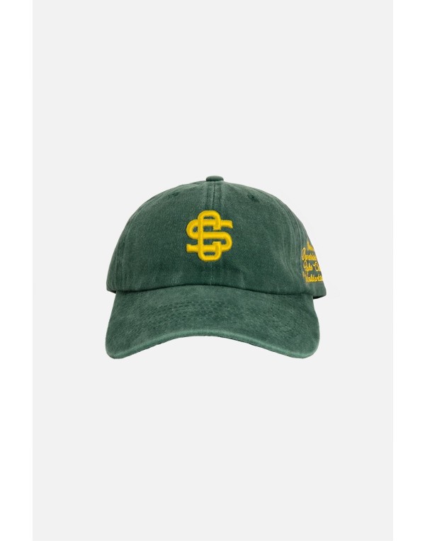 Yeşil Sarı Crupt Archive Washed Cap Erkek Şapka