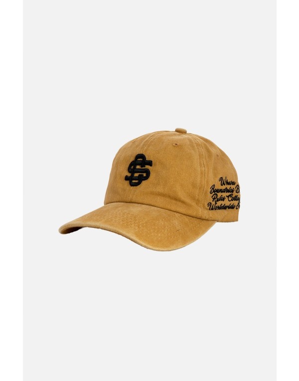 Sarı Siyah Crupt Archive Washed Cap Erkek Şapka
