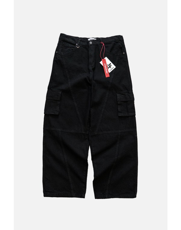 Crupt Archive Erkek Kargo Baggy Jean Pantolon